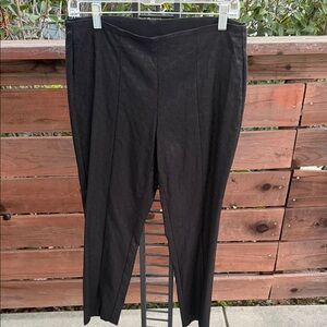 Alfani Black shimmer stretch pants